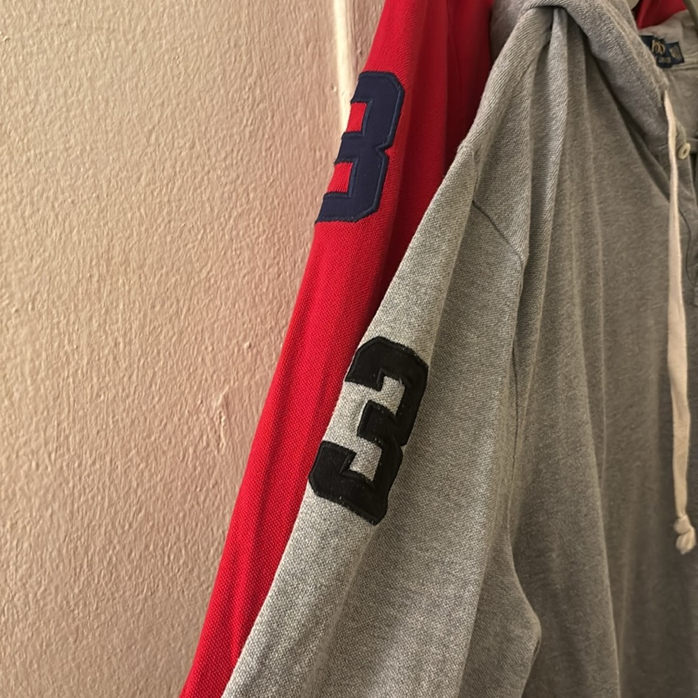 🚨2/$45 Polo Ralph Lauren  Hoodie Shirts - Picture 2 of 8